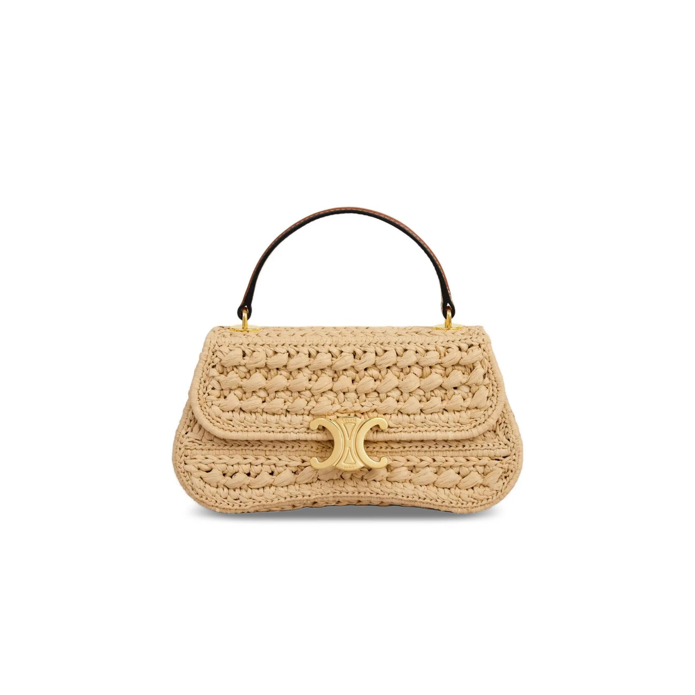 CELINE TEEN LOLA IN RAFFIA EFFECT 119862ETU.02NT (20*11.5*5cm)